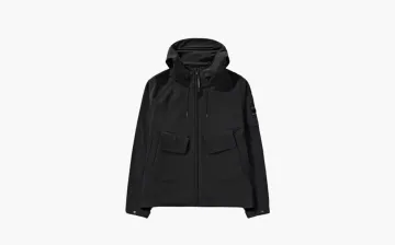 C.P. Company Shell-R Hooded Jacket Black