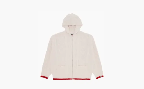 Supreme x Goodenough Zip Up Hooded Sweater Stone