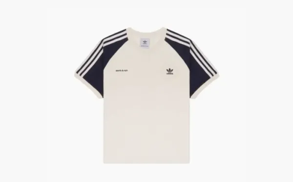 Adidas Originals x Sporty & Rich Women's T-Shirt Beige
