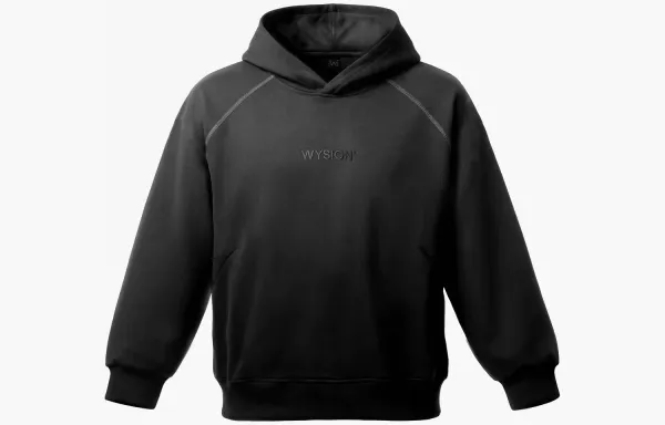 WYSION HOODIE ONYX BLACK