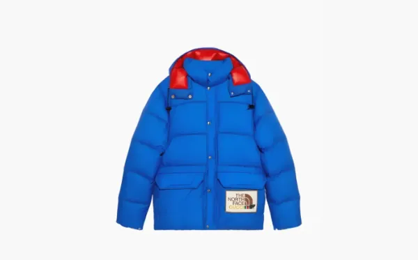 Gucci x The North Face Down Jacket Blue