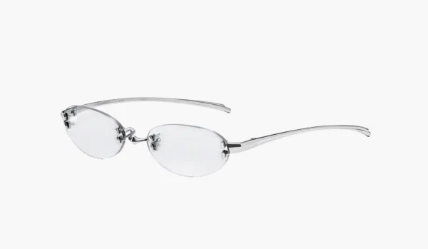Gentle Monster Furi 02 Sunglasses Silver / Clear