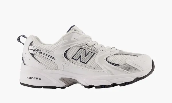 New Balance 530 Bungee Little Kid White Natural Indigo