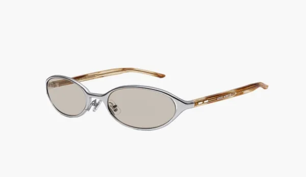 Gentle Monster Moody 02(BR) Sunglasses Silver / Brown