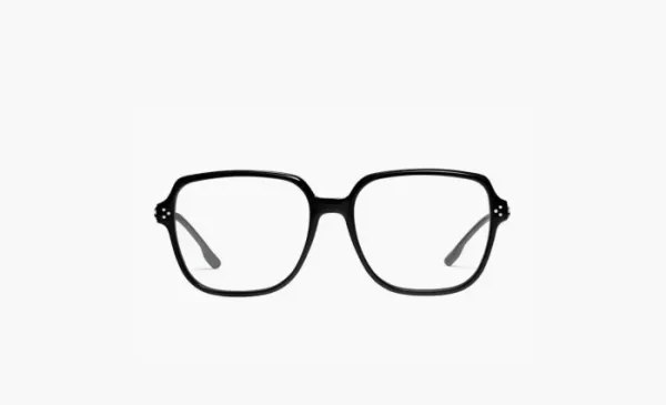 Gentle Monster Plastic Eyeglass Frame Irregular Shape Unisex Black