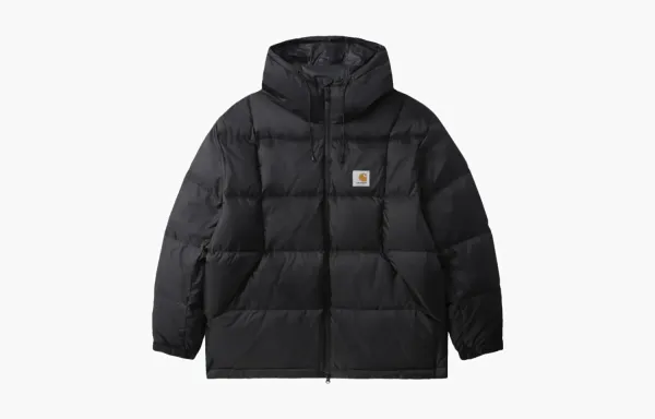 Carhartt WIP Hooded Puffer Jacket Black