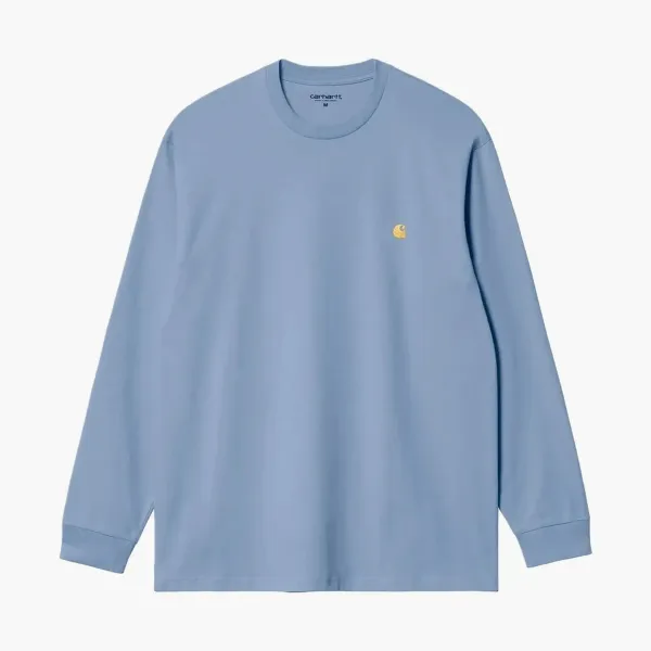 Carhartt WIP Chase Long-Sleeve T-Shirt Blue