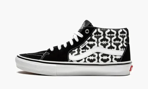 Vans Skate Grosso Mid Supreme - Monogram S - Black