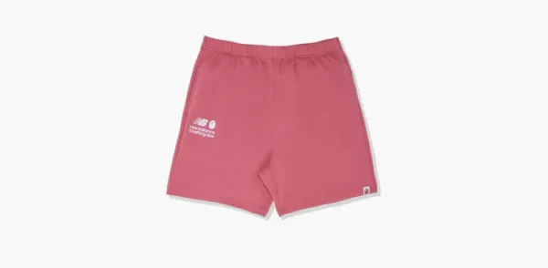 A Bathing Ape x New Balance Relaxed Fit Shorts Red