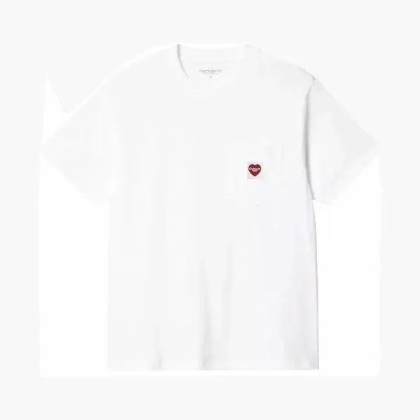 Carhartt WIP Heart Pocket T-Shirt White