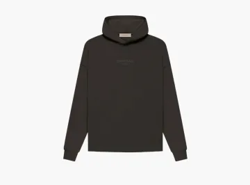 Fear of God Essentials Relaxed Hoodie Off Black
