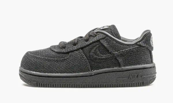 Nike Air Force 1 Low TD Stussy - Black Kids
