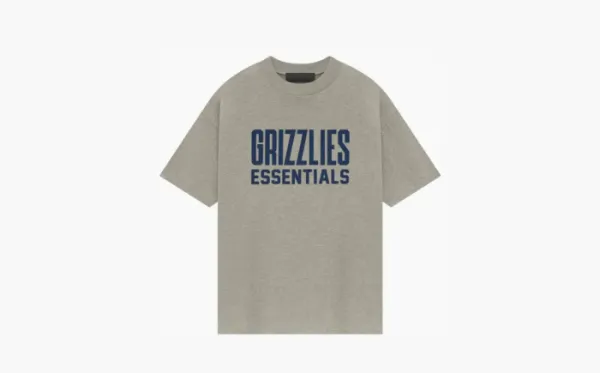 Fear of God Essentials Grizzlies Tee Warm Heather
