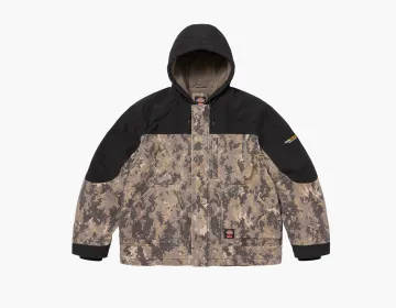 Supreme x Dickies Cordura Hooded Work Jacket Digi Camo