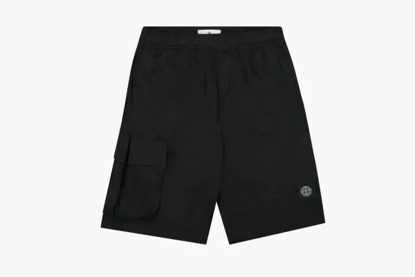 Stone Island Bermuda Comfort Shorts Black