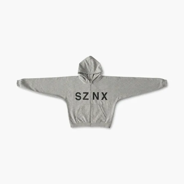 Yeezy SZNX Zip Hoodie Grey