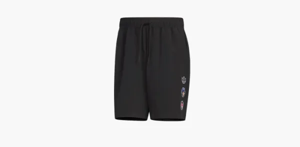 Adidas Originals x Monkey Kingdom Woven Shorts Black