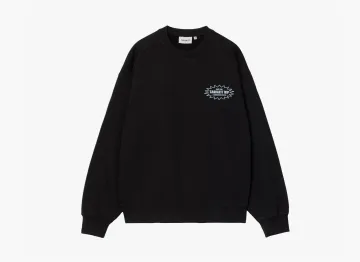Carhartt WIP Catalogue Sweatshirt Black