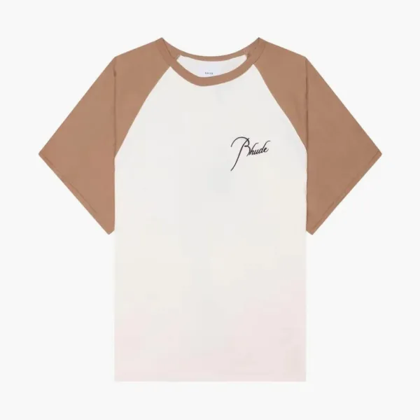 RHUDE Raglan Tee Vintage Red / Vintage White
