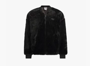 Adidas Originals New Fur Jacket Black