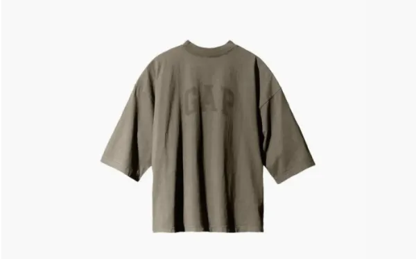 YEEZY x Gap X Balenciaga Sleeve Tee T Shirt Unisex Beige Umber