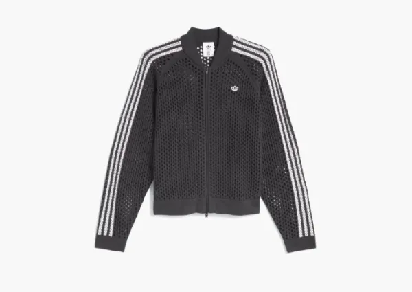 Adidas Originals x Clot Crochet Track Top Carbon