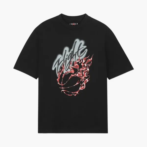 Air Jordan x Travis Scott Flight Graphic T-Shirt Black