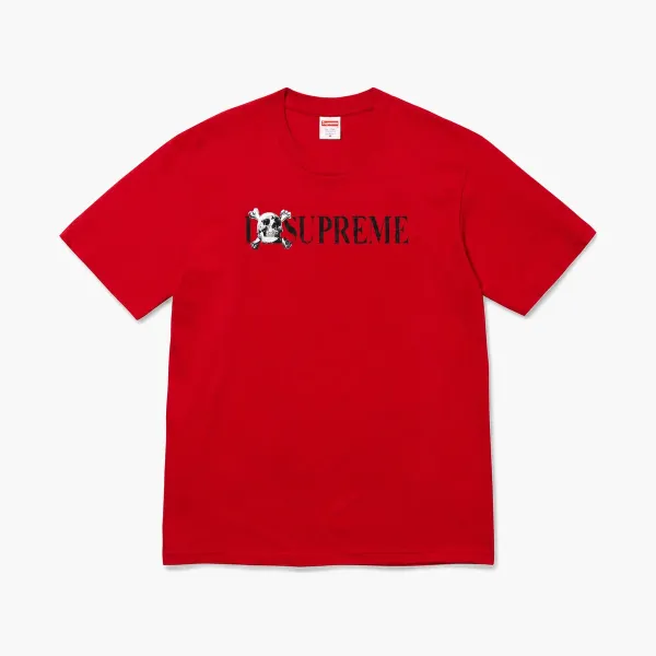 Supreme Skull Tee Red