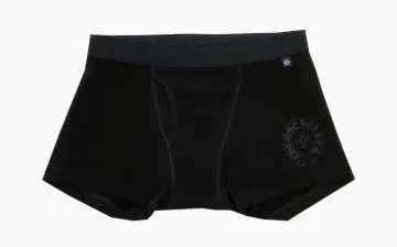 Chrome Hearts Long Boxer Briefs Black
