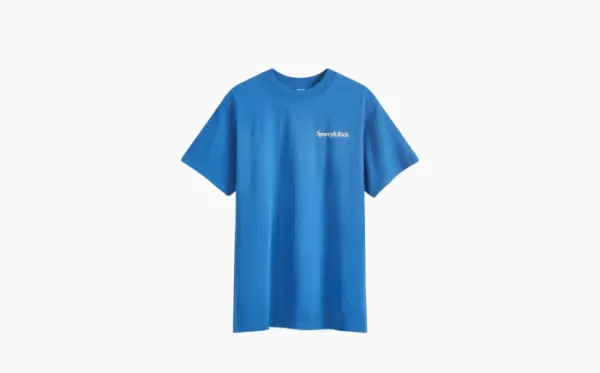 Sporty & Rich T-Shirt Blue Blue