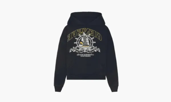 RHUDE Geneve Catamaran Hoodie Vintage Black