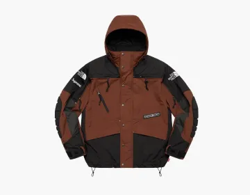 Supreme x The North Face Steep Tech Apogee Jacket Brown