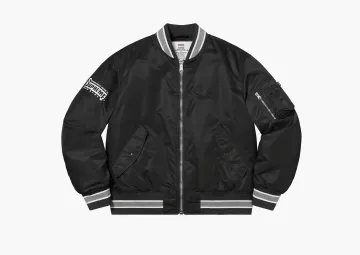Supreme Second To None MA-1 Jacket Black