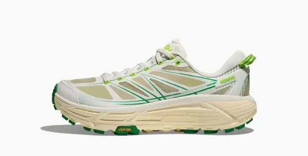 Hoka Mafate Speed 2 White Fresh Cut Grass