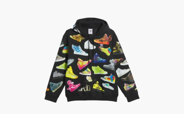 Adidas Jeremy Scott Archive Hoodie Black