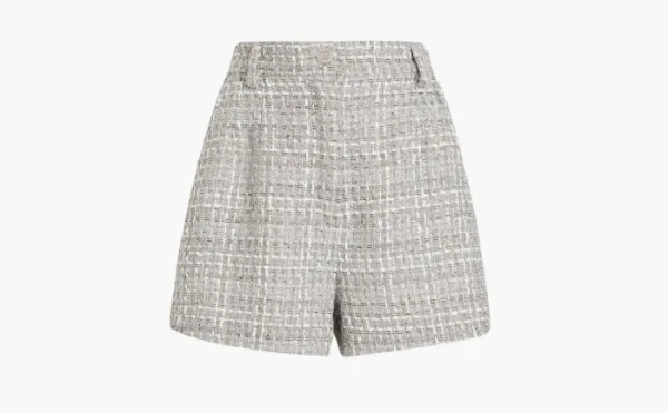 Dolce&Gabbana Checked Shorts Light Grey