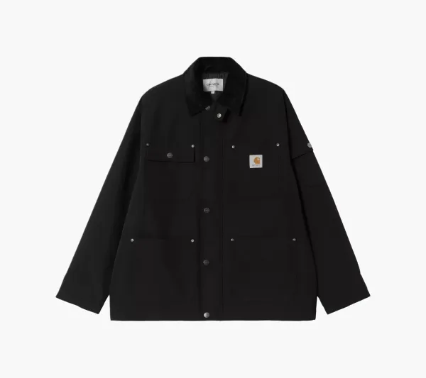 Carhartt WIP Clapton Chore Jacket Black