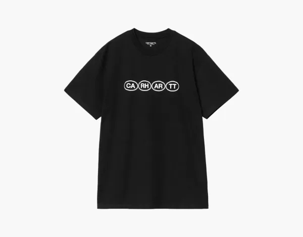 Carhartt WIP Logo Circles T-Shirt Black