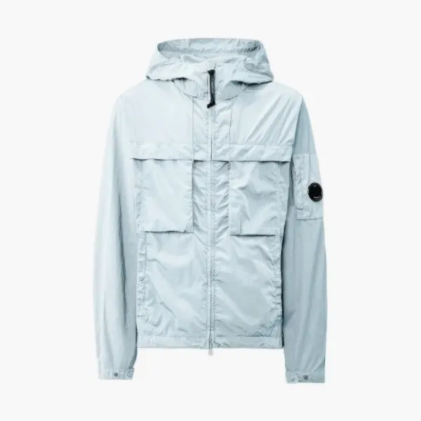 C.P. Company Chrome R Hooded Jacket Light Blue