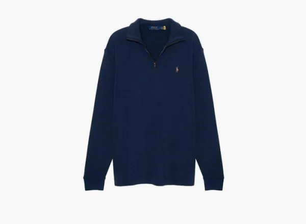 Polo Ralph Lauren Solid Half-Zip Navy