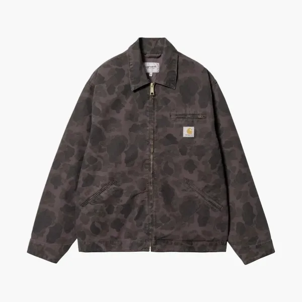 Carhartt WIP Duck Detroit Jacket Brown Camo
