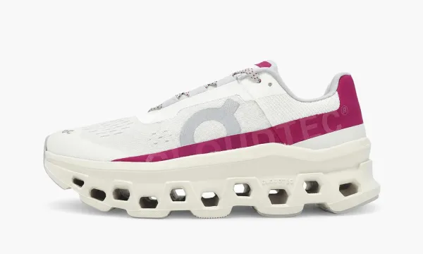 On Cloudmonster WMNS Ivory Grenadine