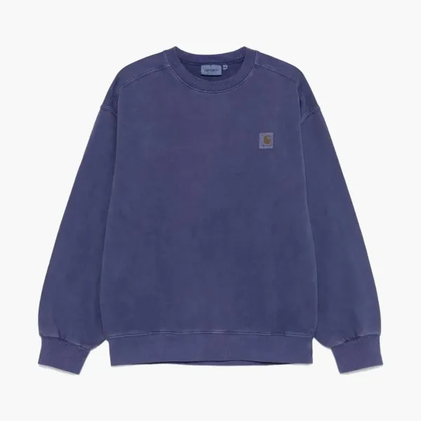 Carhartt WIP Nelson Washed Sweatshirt Purple