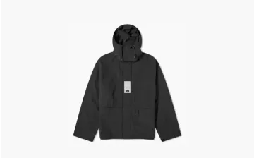 Acne Studios Olen Textured Nylon Face Jacket Black
