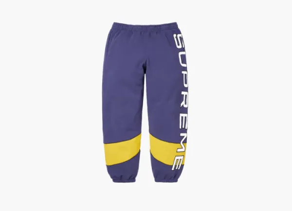 Supreme Paneled Sweatpant  Washed Navy