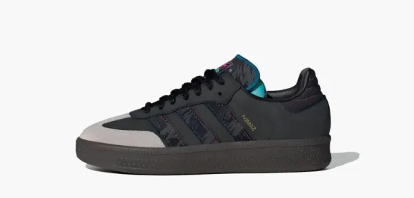 Adidas Originals Samba Xlg Black-turquoise