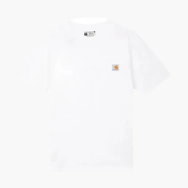 Carhartt K87 Heavyweight Pocket T-Shirt White