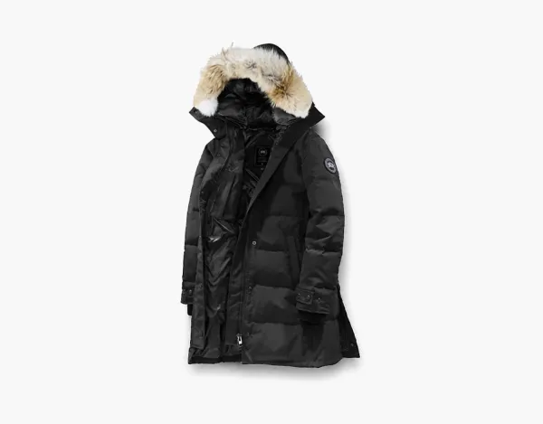 Canada Goose Shelburne Parka Down Jacket Black