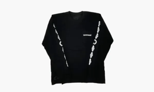 Chrome Hearts Floral Cross L / S T-shirt Black