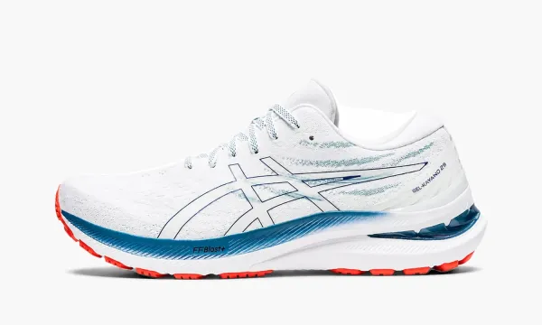 Asics Gel-Kayano 29 White Deep Ocean